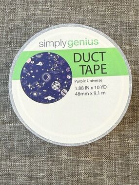🌟Sale!🌟 simply genius Purple Universe Duct Tape - With Extras!